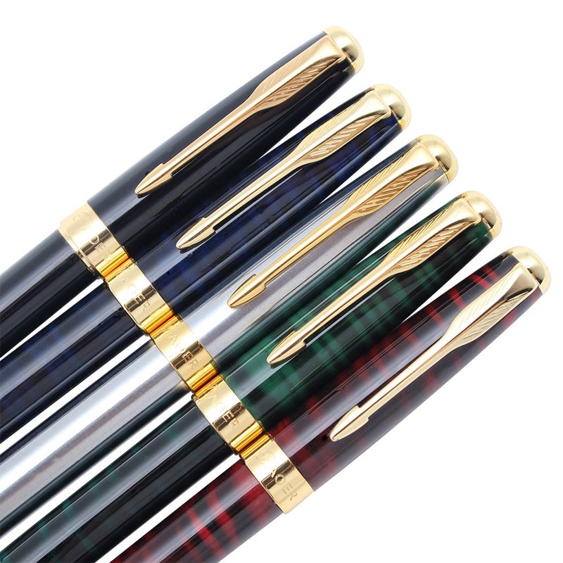 Gullor 5 PCS Classic Metal Fountain Pen B388, Gift Pens with Converters, 5 Colors - Image 4